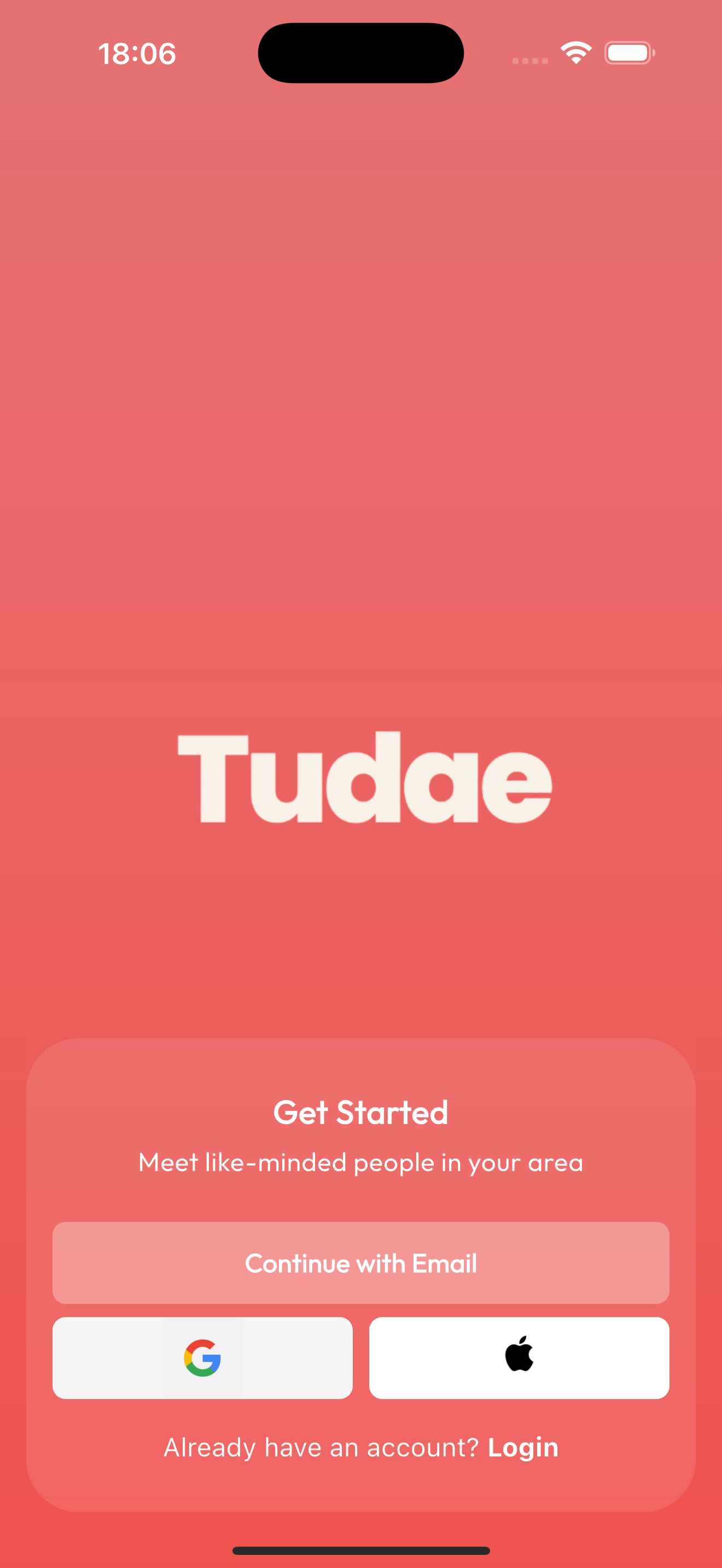 Dating app interface screenshot